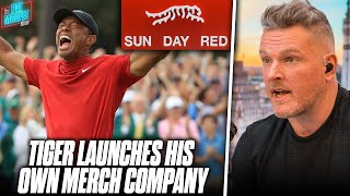 Tiger Woods Launches Golf Brand After Leaving Nike: Sun Day Red | Pat McAfee Reacts