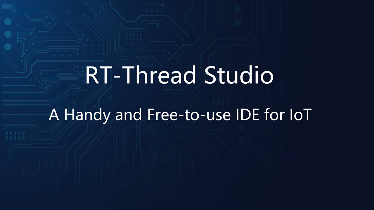Rt Thread Studio V2 0 Code Editing Youtube