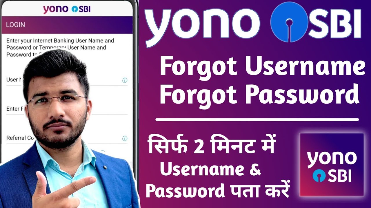 Yono Sbi Forgot Username And Password Step By Step | How To Reset Yono ...