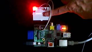 Python RPi.GPIO: Button and LED