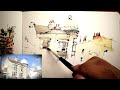 an easy approach to urban sketching buildings in brighton uk