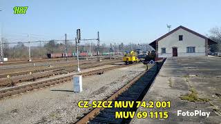 CZ-SZCZ MUV 74.2 001 9 628 814-4 MUV 69 214 9 628 307-9 MUV 69 1115 9  628 302-0