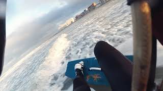 Kitesurf @ Dunkerque in 45 knots - Part 1