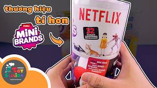 Những món đồ tí hon phiên bản NETFLIX  Mini Brands ToyStation 911