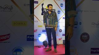 Actor Mammootty At Filmfare Awards 2024 In Hyderabad |. #youtubeshorts