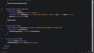 10 JSON Exercise Add new items to the list
