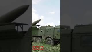 Massive fire!! Russian 9K720 Iskander Missile Is a Killer #shorts #militarydefense