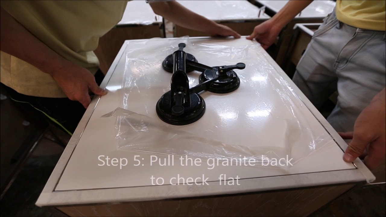 How To Install Granite Countertops - YouTube