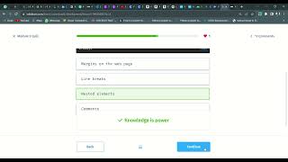 17 Module 2 Quiz | Web Development | Sololearn Answers