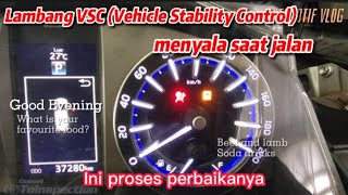 Lampu VSC Vehicle Stability Control menyala ‼️Toyota innova || Lambang Kuning zikzak