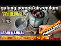 Gulung dinamo mesin Rendam T.SURUMI 1 HP.modif  .