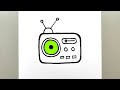 Drawing a Radio in Minutes | Easy Tutorial for Beginners with Eshan