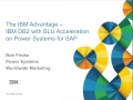 Database Technologies for the Real Time Enterprise: Considering IBM DB2 for SAP Business Suite