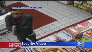Police Release Video Of Suspect In Downey Liquor Store Shooting That Left Owner Dead