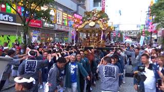 【2018】三鷹八幡大神社　二之宮町内渡御③