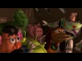 Toy story 2 the toys try to save Woody at the airport