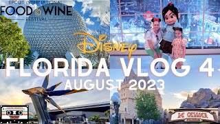 Florida Vlog 4 | Epcot food and wine festival 2023 | we eat at Le Cellier