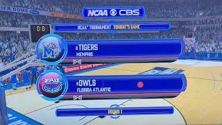 Memphis Tigers vs Florida Atlantic Owls NCAA Basketball 10 2023 preview