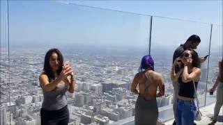 OUE SkySpace Los Angeles SKY SLIDE