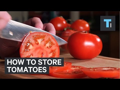 The Proper Way to Store Cut Tomatoes, Onions and Cucumbers