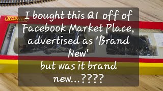 I got a 'Brand New' ... apparently ... Hornby Q1 from Facebook Market Place. was it Brand New???