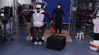 Whole-body teleoperation of the Talos robot