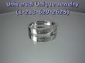 0.83 ct. round diamond enagement ring 18k white gold 2301a