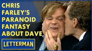 Chris Farley Was Worried He Upset Dave | Letterman