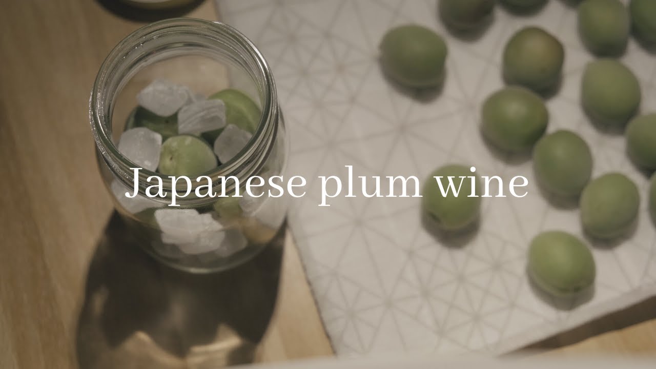 How To Make Easy Japanese Plum Wine (UMESHU) With Vodka - YouTube