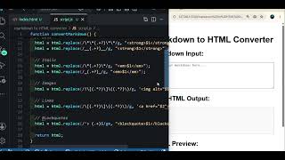 Markdown to HTML Converter