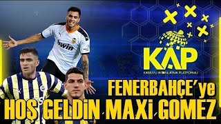 SONDAKİKA Maxi Gomez, Fenerbahçe'de! İşte KAP ve Uçak Tarihi! Hayırlı Olsun... #Golvar