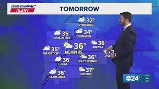 Bitter cold returns this weekend, road conditions remain slow to improve