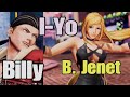 The King of Fighters XV I-Yo (Billy B. Jenet Isla) Vs Kimbillychoi (Chizuru Yashiro Khronen)