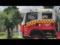 Fire And Rescue NSW - Tanker 343 Katoomba + Tanker 445 Springwood Returning