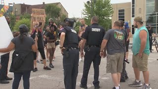 Protesters arrested after blocking portion of E. State St. in downtown Rockford