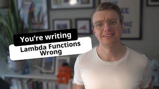 Stop Writing Unmaintainable Lambda Functions in .NET