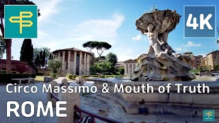 ⁴ᴷ Circo Massimo, Bocca della Verità (Mouth of Truth)ITALY 🇮🇹  / 1.Jun / 콜로세움, 치르코마시모, 진실의 입 / Walks