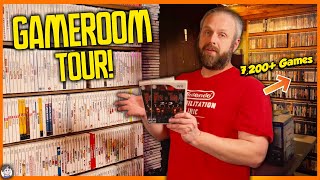 RETRO GAME ROOM TOUR! - 7,200+ Games & 35+ Consoles!