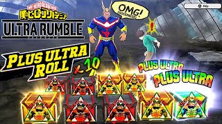 (4K) MHA~ MY HERO ULTRA RUMBLE-PLUS ULTRA ROLLS x10