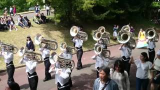 明浄学院高校吹奏楽部 MEIJO GAKUEN Queenstar ２０１６　ブラスエキスポ　東コース