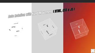 3D Rotating Cube with Auto-Rotation and Mouse Movement | Tech Talker 360 | @techtalker360