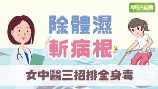 除體濕斬病根！女中醫3招排全身毒【早安健康】