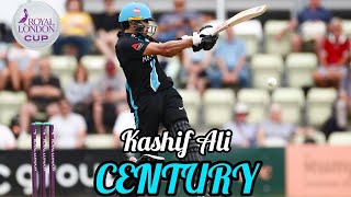 Kashif Ali Smashed Hundred 💯 on his List A Debut for Worcestershire in Royal London vs Kent Cup 2022