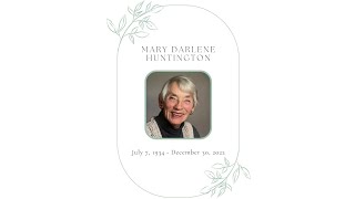 Darlene Huntington Memorial Slideshow