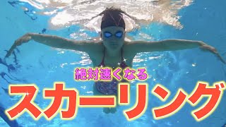 【衝撃】水泳する人絶対必須！初心者でも上級者でもスカーリングできないと本物じゃない！