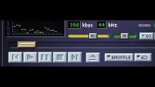 MP3 organizer - How WinAmp Classic shows variable bit rate (VBR) | www.mp3nextstep.com