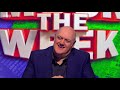 mock the week s19 e11 4 feb 21 . maisie adam angela barnes ed gamble glenn moore ahir shah.