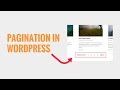 How to Add Pagination to WordPress Without a Plugin