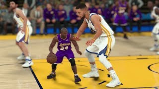 Tiny Shaquille O'Neal Vs Giant Stephen Curry In A 1v1! NBA 2K18 Challenge!