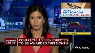 Breaking news: Amazon's $10B Pentagon cloud contract put on hold